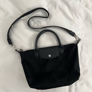 Longchamp “Le Pliage” Nylon Crossbody Bag